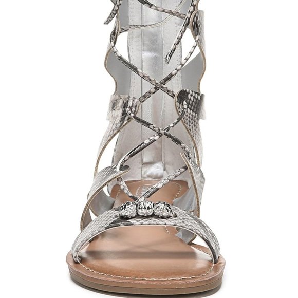 Carlos Santana Toya Snake Lace Up Gladiator Sandal - Picture 2 of 3